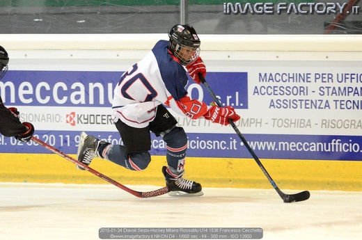 2015-01-24 Diavoli Sesto-Hockey Milano Rossoblu U14 1536 Francesco Cecchetto